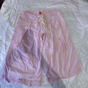 Anthropologie Monday Tuesday Wednesday Thursday Friday 100%Cotton Capris Size SM